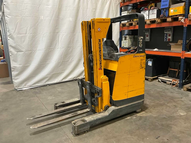 2000 jungheinrich etm 112-g 425 d2 reach truck - afbeelding 1 van  14