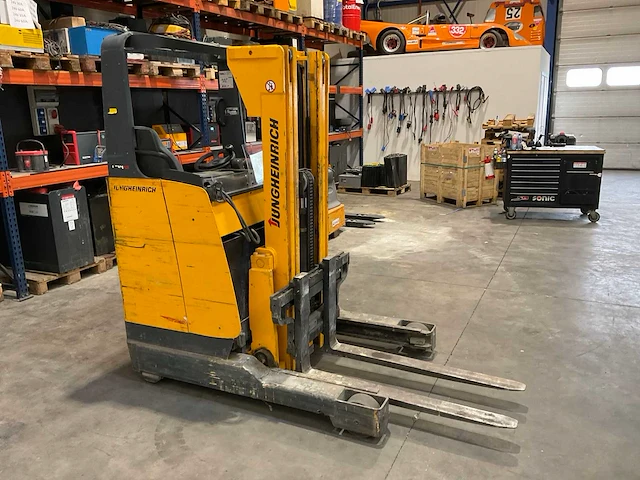 2000 jungheinrich etm 112-g 425 d2 reach truck - afbeelding 10 van  14