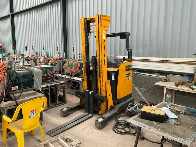 2000 jungheinrich etv 114 reach truck - afbeelding 1 van  5