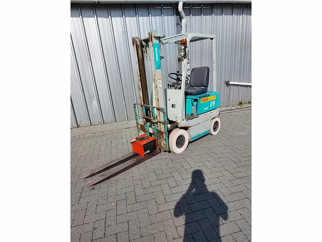 2000 komatsu minion 09 vorkheftruck - afbeelding 2 van  6