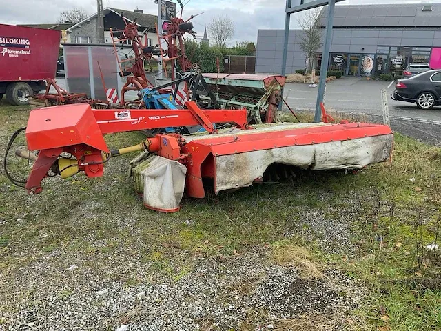 2000 kuhn fc283 lift control schijvenmaaier met kneuzer - afbeelding 8 van  12