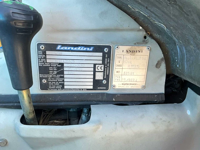 2000 landini hdwl minitractor - afbeelding 15 van  34