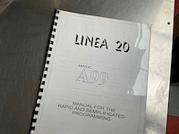 2000 linea20-pfaff matica99 volautomatische leder naaimachine - afbeelding 6 van  15