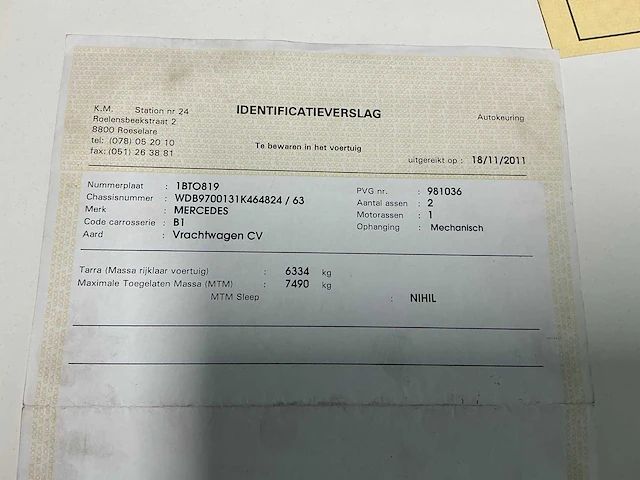2000 mercedes-benz 815 paardenwagen - afbeelding 62 van  67
