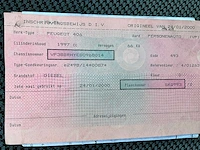 2000 peugeot 406 hdi personenauto - afbeelding 31 van  44