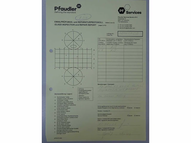 2000 pfaudler be1000 atex vacuümreactor - afbeelding 20 van  33