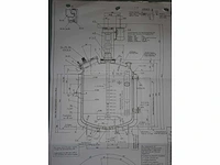 2000 pfaudler be2500 atex vacuüm geëmailleerde reactor - afbeelding 11 van  25