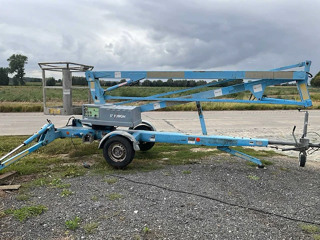 2000 skyhigh 1200hp elektrische hoogwerker op aanhangwagen - afbeelding 17 van  22