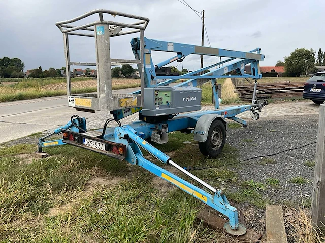 2000 skyhigh 1200hp elektrische hoogwerker op aanhangwagen - afbeelding 18 van  22