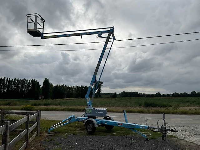 2000 skyhigh 1200hp elektrische hoogwerker op aanhangwagen - afbeelding 22 van  22