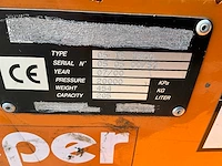 2000 sweeper 05 ib 1800 hydraulische aangedreven veegmachine - afbeelding 8 van  8