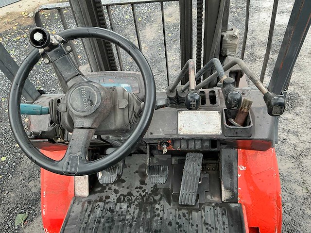 2000 toyota 62-7fdf25 vorkheftruck - afbeelding 3 van  12