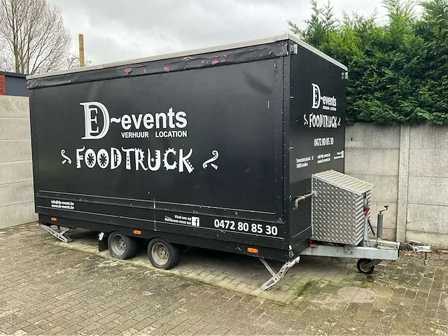 2000 verdonk foodtruck aanhangwagen - afbeelding 1 van  21
