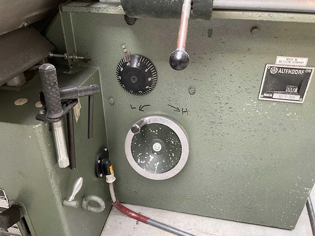 2001 altendorf f45 elmo ce formaatcirkelzaagmachine - afbeelding 2 van  15