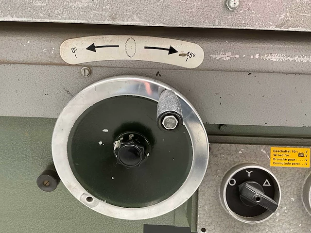 2001 altendorf f45 elmo ce formaatcirkelzaagmachine - afbeelding 14 van  15