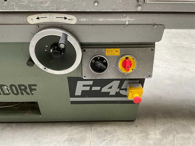 2001 altendorf f45 elmo ce formaatcirkelzaagmachine - afbeelding 15 van  15
