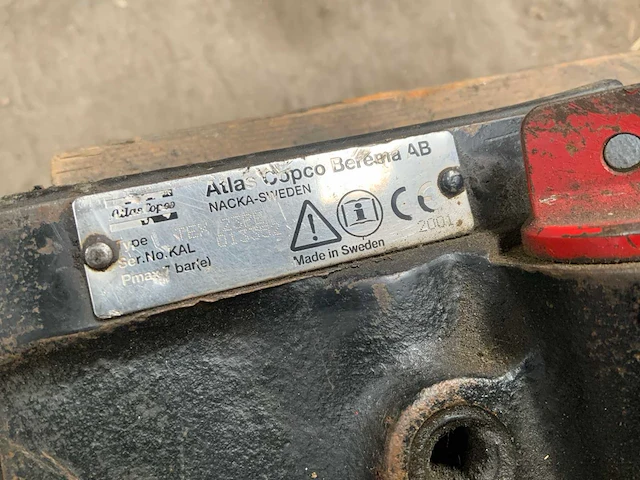 2001 atlas copco tex 23 pe pneumatische breekhamer (2x) - afbeelding 5 van  6