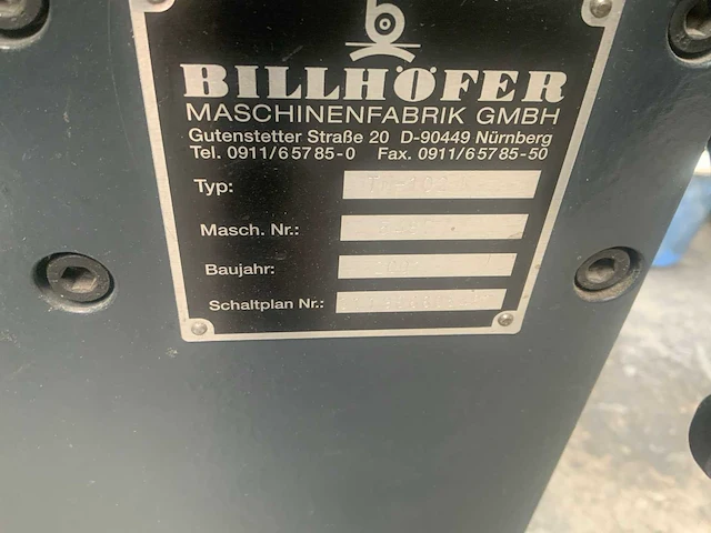 2001 billhöfer ek 102-50 m industriële lamineermachine - afbeelding 6 van  18