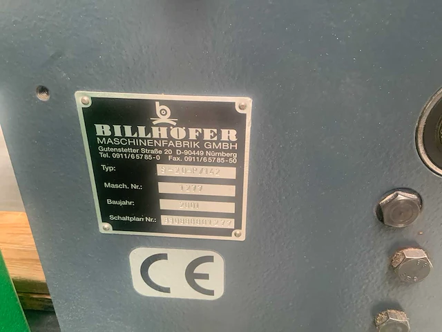 2001 billhöfer ek 102-50 m industriële lamineermachine - afbeelding 7 van  18