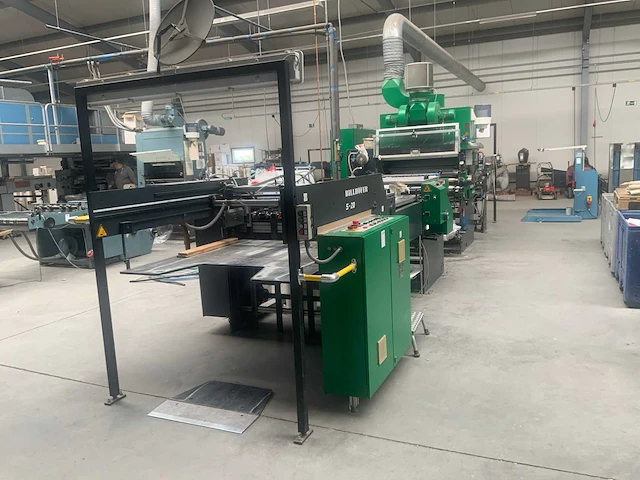 2001 billhöfer ek 102-50 m industriële lamineermachine - afbeelding 1 van  18