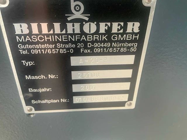 2001 billhöfer ek 102-50 m industriële lamineermachine - afbeelding 17 van  18