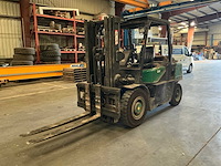 2001 daewoo d40sc-2 vorkheftruck - afbeelding 1 van  25