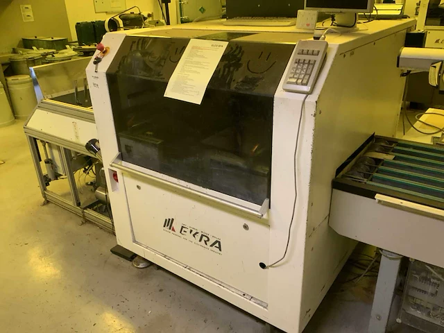 2001 ekra e5 automatic screenprinter met optical positioning - afbeelding 15 van  19