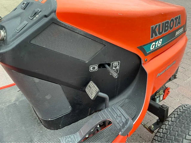 2001 kubota g18 rijdende maaier. - afbeelding 20 van  34