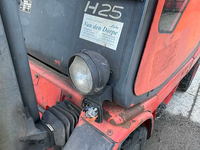 2001 linde h25d-03 vorkheftruck - afbeelding 16 van  27