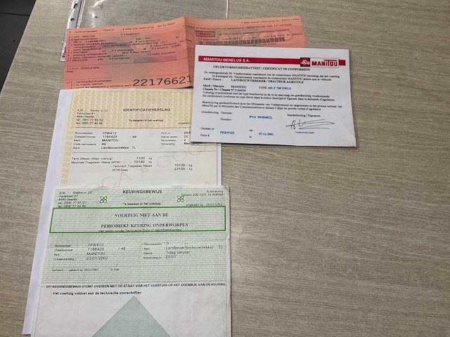 2001 manitou maniscopic mlt730-120 verreiker - afbeelding 17 van  25