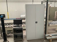2001 matco sra-lc semi-automatische palletfoliewikkelaar met aan- en afvoerrollenbaan - afbeelding 17 van  24