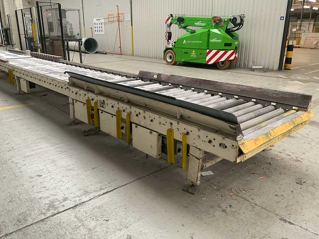 2001 matco sra-lc semi-automatische palletfoliewikkelaar met aan- en afvoerrollenbaan - afbeelding 20 van  24