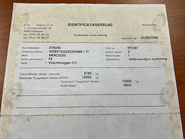 2001 mercedes atego 1318 veegmachine - afbeelding 36 van  44