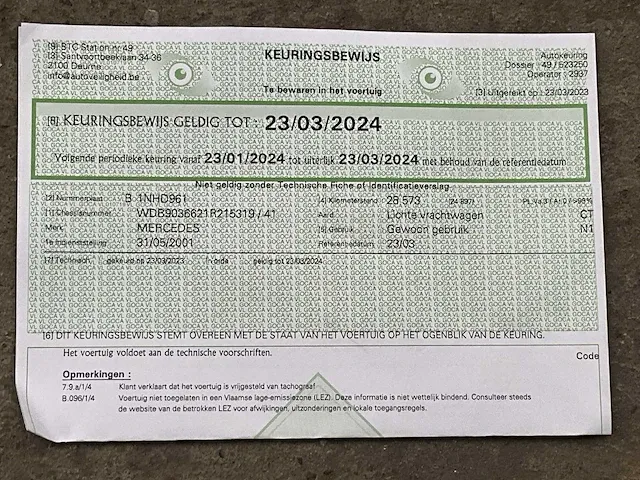 2001 mercedes-benz sprinter 313 cdi -d-1.7 brandweerwagen / snelle hulp wagen - afbeelding 17 van  25