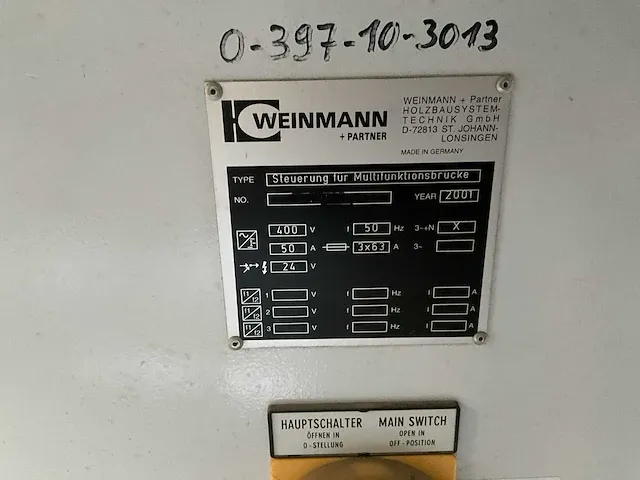 2001 nagelbrug weinmann - afbeelding 10 van  21