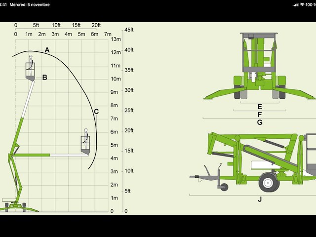 2001 nifty 120 te hoogwerker - afbeelding 39 van  48