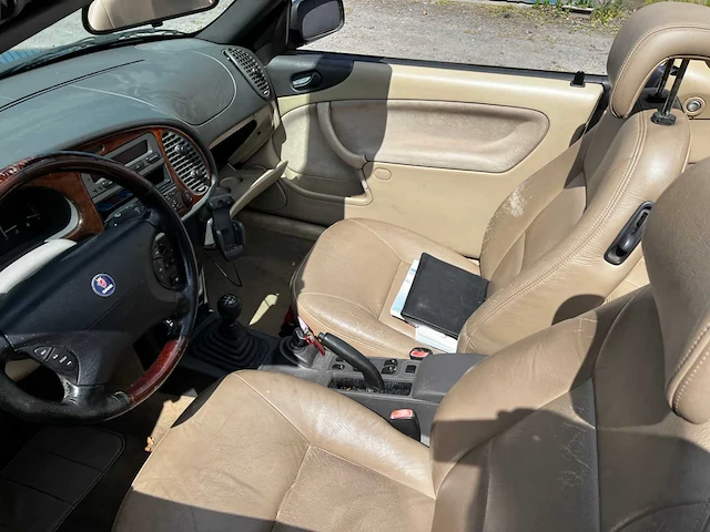 2001 saab 9-3 cabriolet - afbeelding 18 van  19