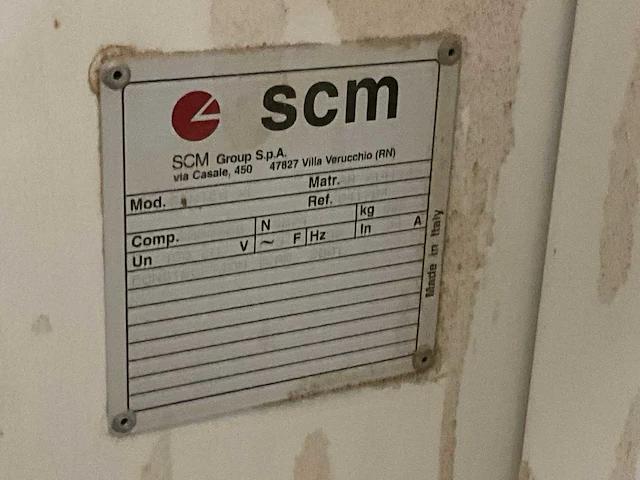 2001 scm sintex xl schaafmachine - afbeelding 4 van  12