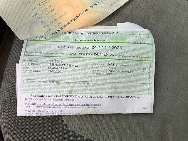 2001 skoda fabia personenauto - afbeelding 33 van  41