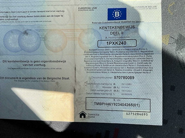 2001 skoda fabia personenauto - afbeelding 33 van  34