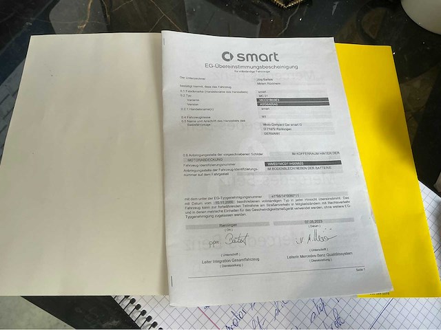 2001 smart mc01 personenauto - afbeelding 5 van  13