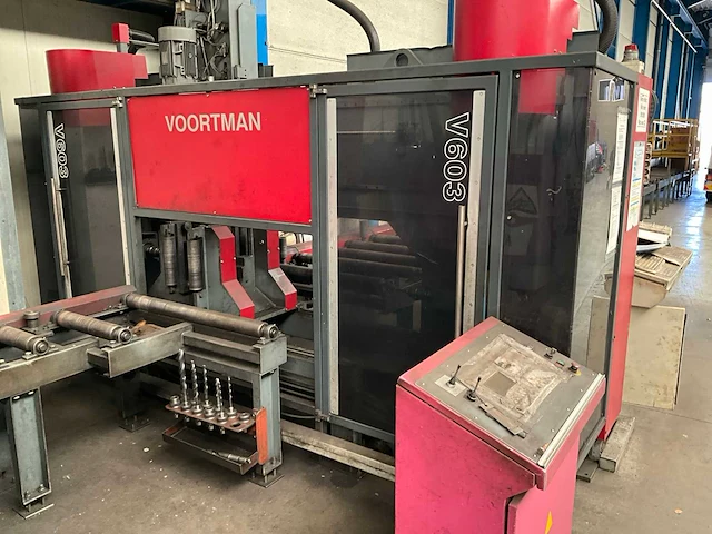 2001 voortman v603 boor-zaagstraat met kaltenbach zaag - afbeelding 34 van  40