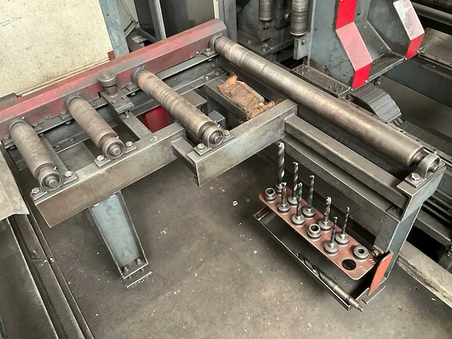 2001 voortman v603 boor-zaagstraat met kaltenbach zaag - afbeelding 38 van  40