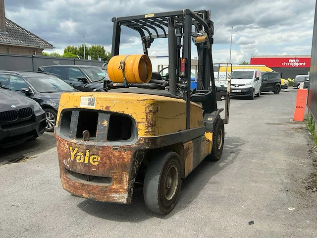 2001 yale glp55mj vorkheftruck - afbeelding 8 van  13