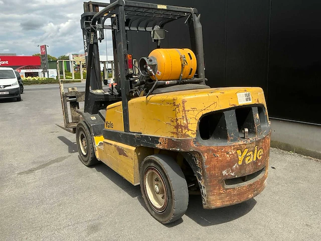 2001 yale glp55mj vorkheftruck - afbeelding 10 van  13