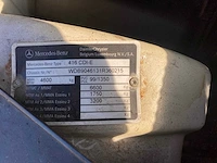 2002 - mercedes 416 cdi - sprinter takelwagen - afbeelding 6 van  15
