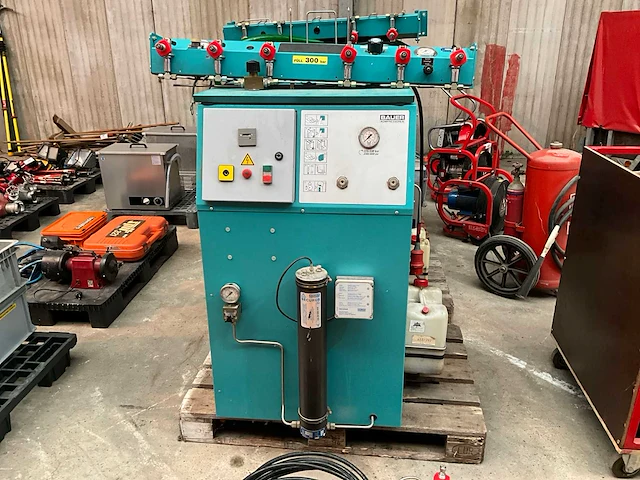 2002 bauer mv120-5.5-2 luchtcompressor - afbeelding 1 van  9