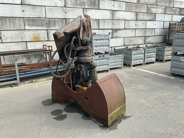 2002 boforce dc2.5-600 hydraulische funderingsgrijper - afbeelding 1 van  7