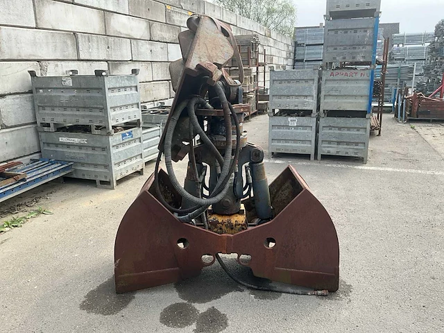 2002 boforce dc2.5-600 hydraulische funderingsgrijper - afbeelding 2 van  7