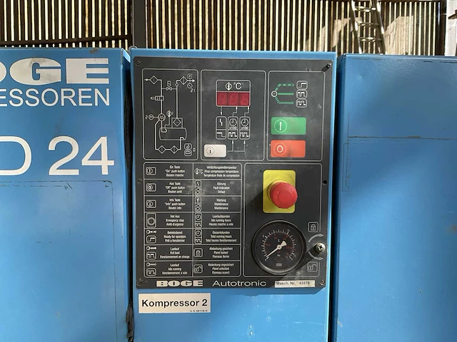 2002 boge sd24 schroefcompressor - afbeelding 4 van  7